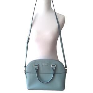 NWOT Kate Spade New York Grove Street Carli satchel purse baby blue adj strap